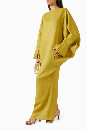 Truman Kaftan in Linen