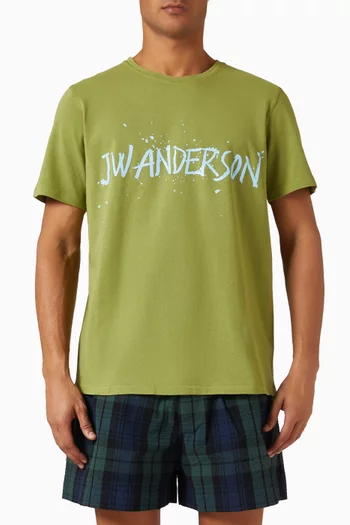 Circular T-shirt in Cotton