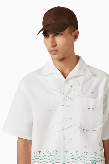 Baseball Cap in Re-Nylon
