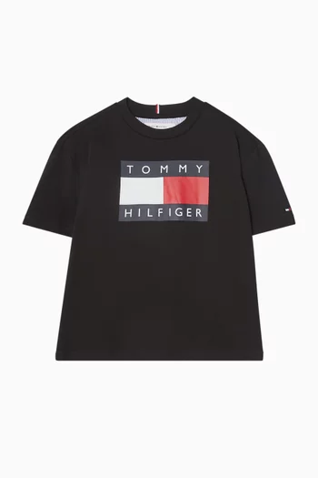 Heritage Logo-print T-shirt in Cotton