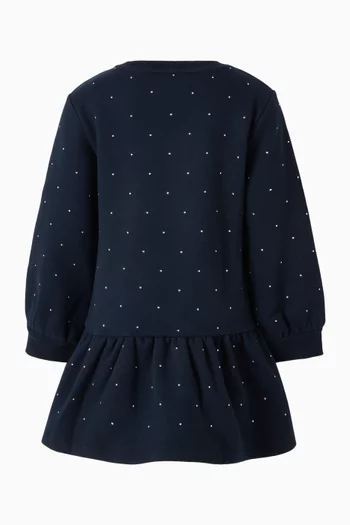 Studded Flared Dress