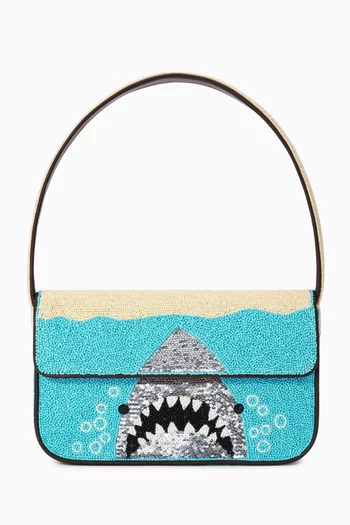 Tommy Beaded Shoulder Bag