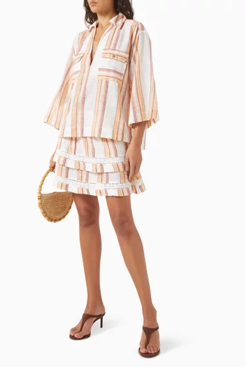 Barbara Shirt in Cotton Blend