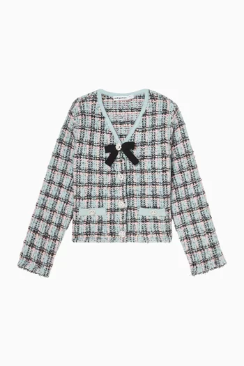 Textured Stripe Cardigan