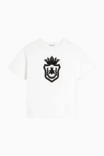 Crest T-shirt in Cotton