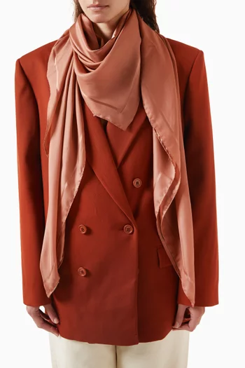 Cassandre Square in Silk Charmeuse