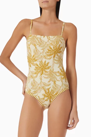 Tropical One-piece Swimsuit