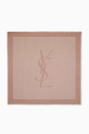 Cassandre Square Scarf in Silk-cashmere