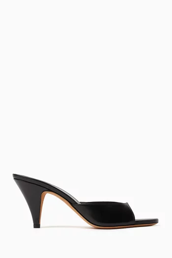 Haze 75 Mules in Leather