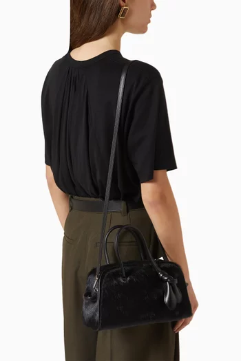 Le Petit Turismo Small Tote Bag in Pony Hair