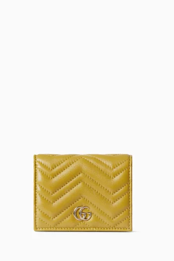 محفظة مارمونت ميني بشعار حرفي GG جلد مبطن