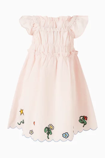 Floral-print Dress