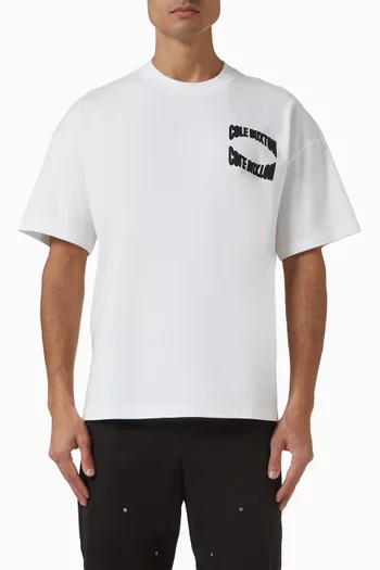 Reflected Arc T-shirt in Cotton