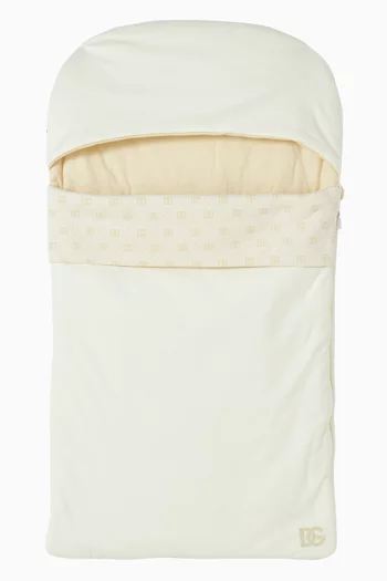 Logo Sleeping Bag in Cotton