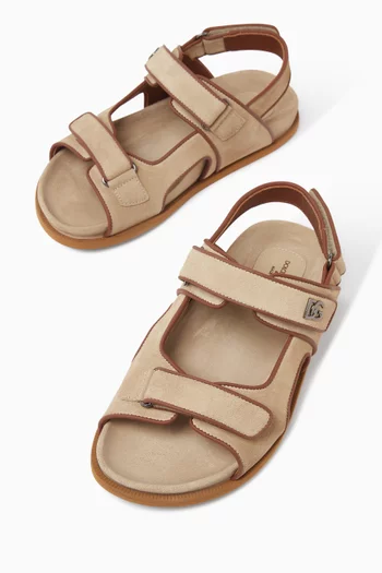 DG Velcro Sandals in Suede