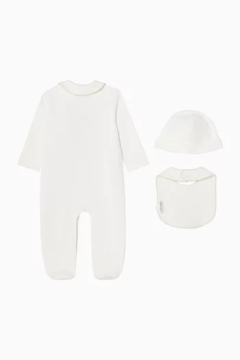 Sleepsuit Set in Cotton