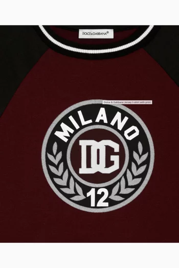 Logo T-shirt in Cotton