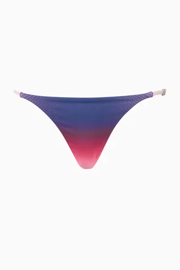 Gradient Triangle Bikini Briefs