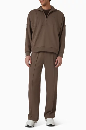 Half Zip Sweatshirt in Cloud Fleece