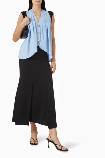 Pleated Waistcoat