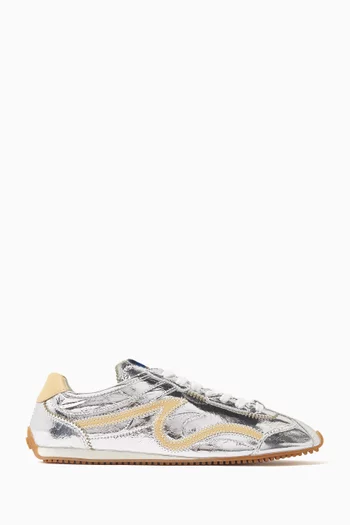 LightWave Sneakers in Metallic Leather