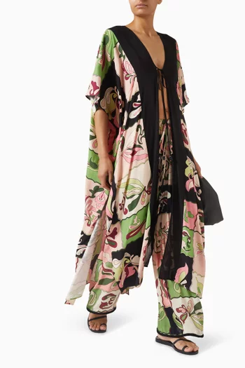 Printed Drawstring Pants