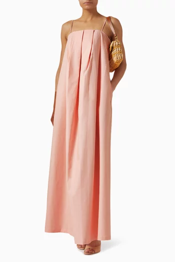 Square-neck Maxi Dress