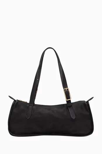 Large Looong Shoulder Bag in Cowhide Leather