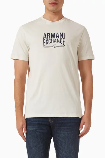 Logo T-shirt in Cotton