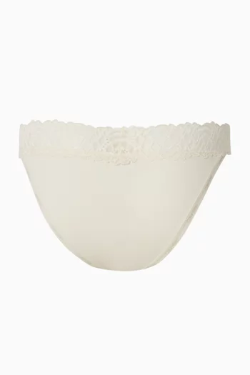 Dipped Bikini Briefs in Jersey