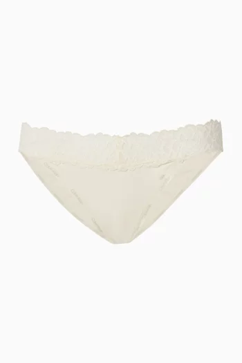 Dipped Bikini Briefs in Jersey