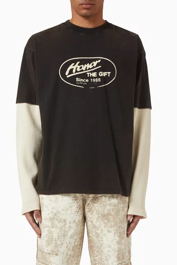 Just Be T-shirt in Cotton