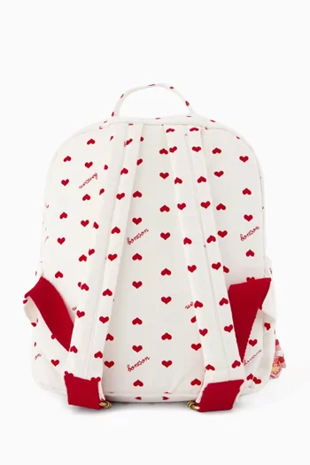 Printed Multi-compartment Backpack