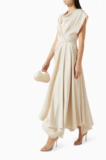 Draped Maxi Dress