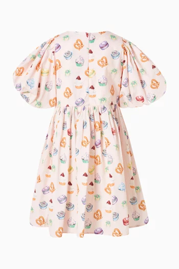 Chica Mini Cakes Dress in Organic Cotton