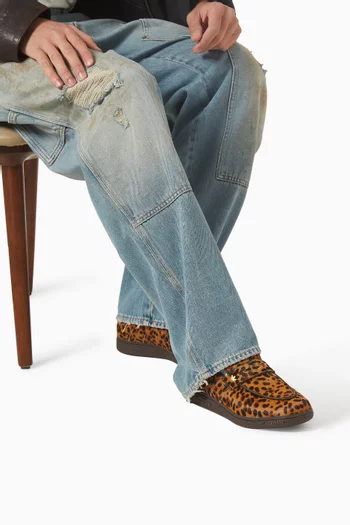 Handball Spezial Loafers in Pony Hair