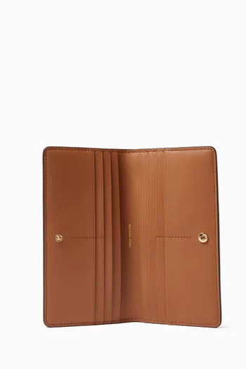 Large Bryant Signature Logo Wallet in Coated Canvas