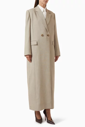 Alison Long Blazer in Gabardine
