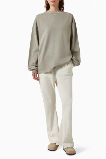 Signature 90’s Fit Long-sleeve T-shirt in Cotton-jersey