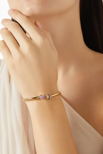 Chroma Bangle in Gold-tone Metal