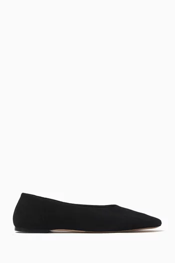Slip Ballerinas Flats in Suede