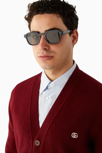 Square Sunglasses in Acetate