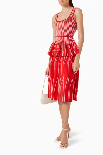 Knit Skirt in Viscose Blend