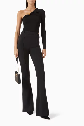 One-shoulder Top in Viscose Blend