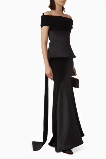 Peplum Bustier Dress