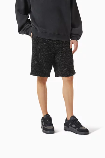 Area Lo Fluffy Sneakers in Leather & Suede