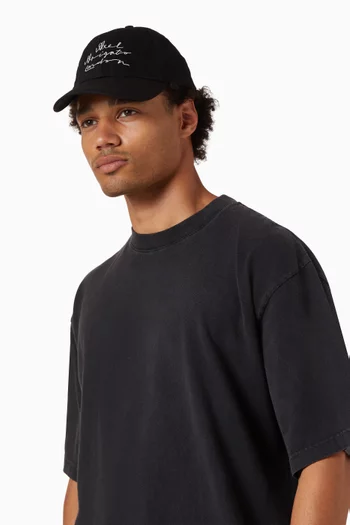 Scribble London Cap in Cotton