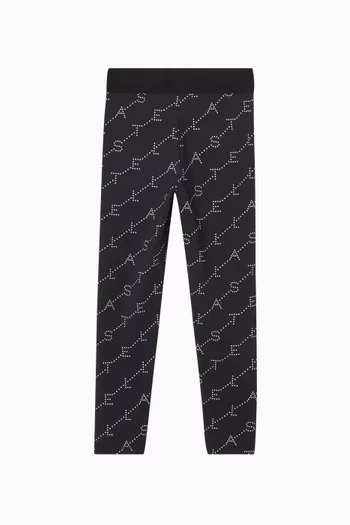Stella Logo Leggings in Cotton