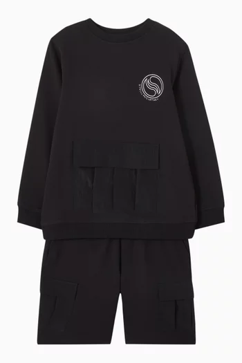 Logo Pocket Sweatshirt