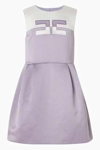Logo A-line Dress